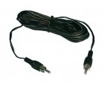 25Ft 22AWG Speaker Wire w/RCA Plug at Each End