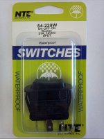 Waterproof Rocker Switch SPDT On-Off-On 125V 16A