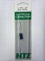 4.7uf 63V Axial Lead Electrolytic Capacitor