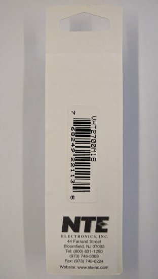 2,700uf 16V 105°C Radial Lead Electrolytic Capacitor