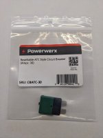 30A Resettable ATC Style Circuit Breaker, Type III