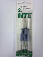 820 Ohm 2 Watt Metal Oxide Film Resistor (10Pk) 2% Tolerance