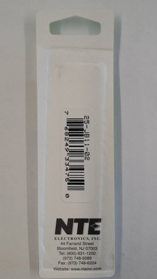 Barrier Style Jumper 2 Pole 11mm Pitch (3Pk)