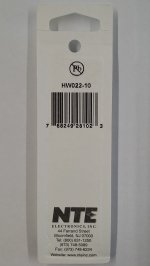 22 Ohm 0.5 Watt Metal Film Resistor (10Pk) 2% Tolerance