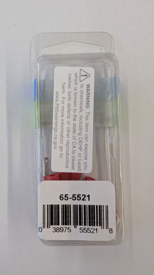 Quick Connect Male Insulated 22-18Awg 0.110" (12Pk) Red Vinyl