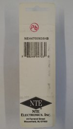 4,700uf 35V Axial Lead Electrolytic Capacitor