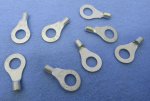 Ring Terminal Non-Insulated 16-14Awg 1/4" Stud (10Pk)