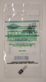 NTE254 T-PNPN, Si, Darlington Power Amp (Compl to NTE253)