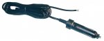 12Ft 18 AWG Cord, 5A Fused Cig Lighter Plug-Sripped/Tinned