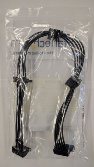 4x SATA Power Splitter Adapter Cable