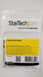 Mounting PC Case Fan Screws - 50 Pack