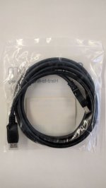 10Ft DisplayPort 1.2 Cable with Latches M/M – DisplayPort 4k