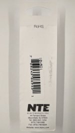 5.1 Ohm 10W Cerment Power Wirewound Resistor (2Pk) 5% Tolerance