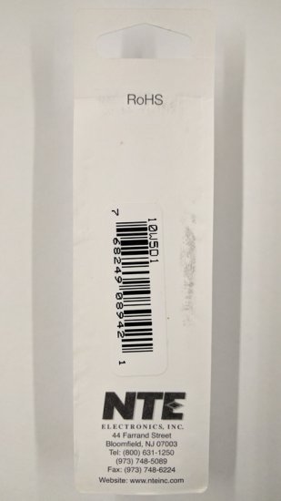 5.1 Ohm 10W Cerment Power Wirewound Resistor (2Pk) 5% Tolerance