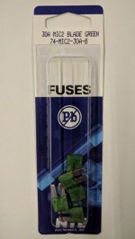 30 Amp Green (ATR) Micro2-Blade Fuse 32V (5Pk)