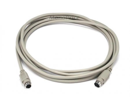 10' PS/2 Mini-DIN-6 Male to Female Cable
