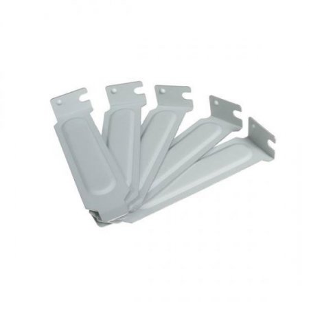 Steel Low Profile Expansion Slot Cover Plate - 5 Pack