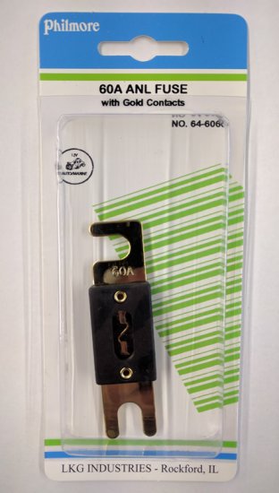 60A ANL Fuse With Gold Contacts