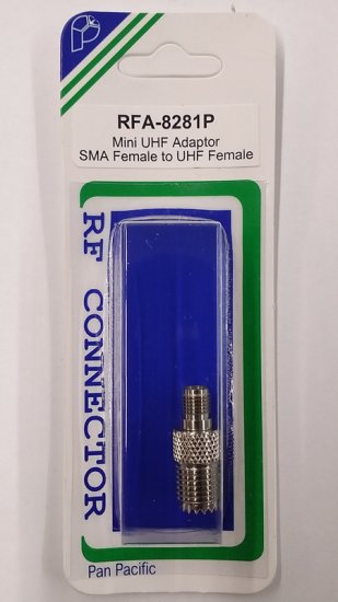 SMA Jack to Mini-UHF Jack Adapter