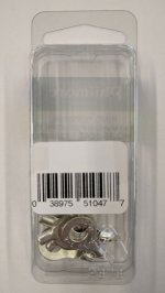 Ring Terminal Non-Insulated 16-14Awg 1/4" Stud (10Pk)