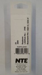 2 Amp (GDA-V) Axial Ceramic Fuse (5Pk) Fast Acting 5x20mm