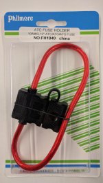 Blade (ATC) In-Line Fuse Holder 30Amp 10Awg