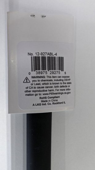 1/2" Black 48" Dual Wall 3:1 Polyolefin Heat Shrink w/Adhesive