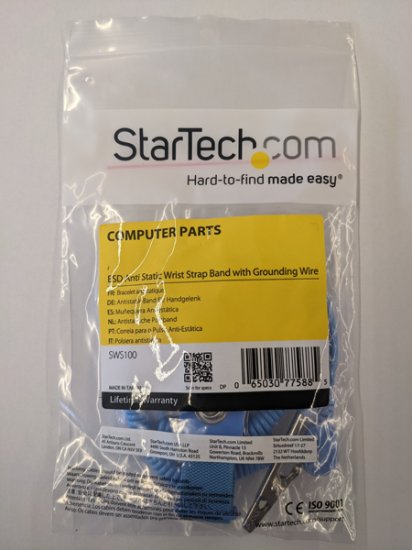 ESD Anti Static Wrist Strap Band with Grounding Wire