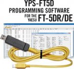 YPS-FT5D-USB Programming Software/USB-68 Cable Yaesu FT-5D