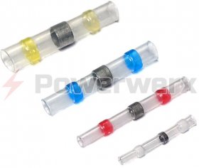 Heat Shrink Solder Sleeve Butt Connectors 26-24Awg 10Pk