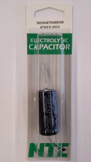 47uf 450V Axial Lead Electrolytic Capacitor