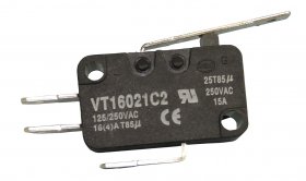 Mini Snap/Short Lever SPDT 15A-125/250VAC