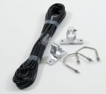 Comet DS-150S Wide Band Discone Antenna 25-1.3GHz w/60' RG-58A/U