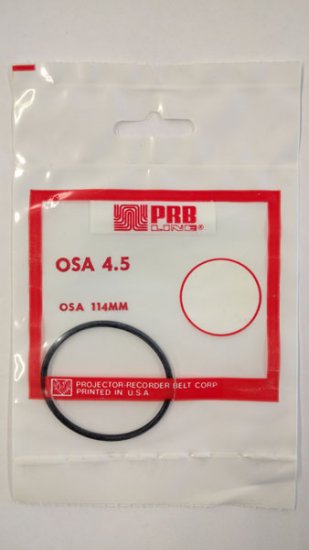 OSA4.5 Round Rubber Belt 4.5\" IC, .08\" Cross Section