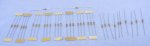 1/4W Carbon Film Resistor Kit: 8.2K-330K 3ea of 17 Values (36Pk)