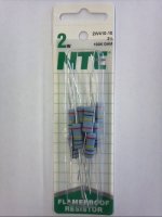100K Ohm 2 Watt Metal Oxide Film Resistor (10Pk) 2% Tolerance