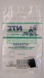 NTE858M IC, Dual, Low-Noise JFET-Input Op-Amp, 8-Lead Mini DIP