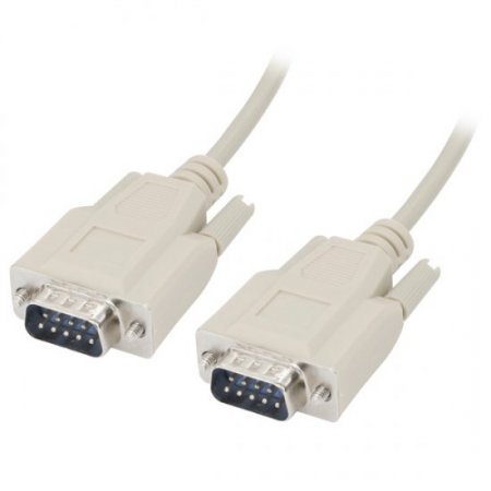 10Ft DB9 M/M Molded Serial Cable