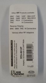 N Jack to UHF Plug (PL-259) Adapter