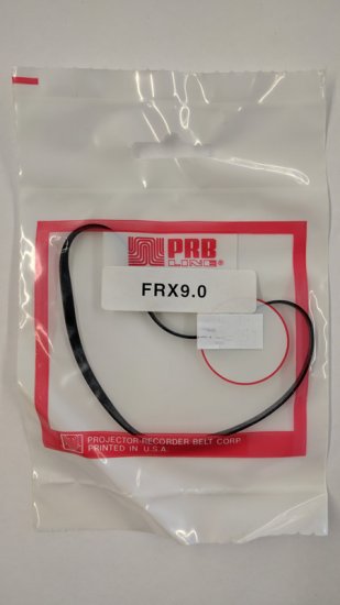 FRX9.0 Flat Rubber Belt 9.0\" IC, .124\" CS, .031\" Wall Thickness