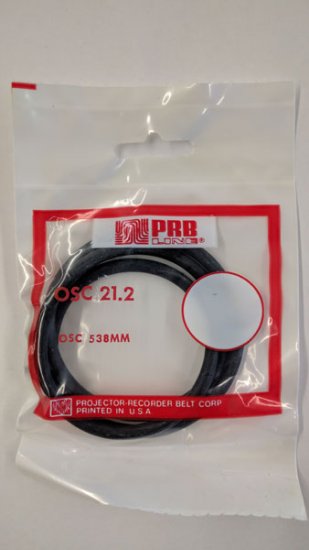 OSC21.2 Round Rubber Belt 21.2\" IC, .17\" Cross Section