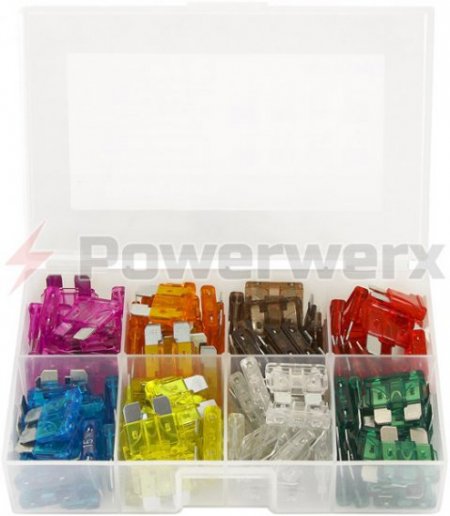 120 Piece Automotive ATO/ATC Blade Fuse Assortment Kit