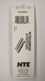 NTE435K52 Socket for 52-Pin DIP Pkg .070" Lead Spacing