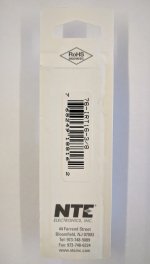 Ring Terminal Insulated Vinyl (PVC) 16-14Awg 3/8" (10Pk)