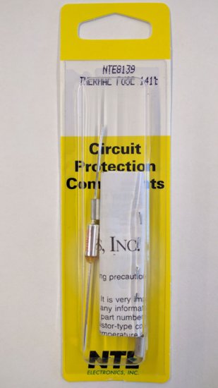 NTE8139 Thermal Fuse 141°C/286°F 15A Axial