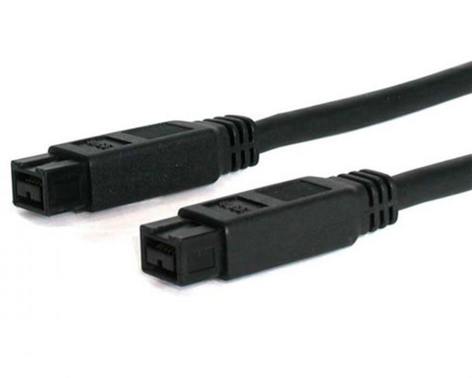6Ft 1394b 9 Pin to 9 Pin Firewire 800 Cable M/M