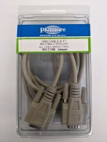 6Ft DB9 M/M Molded Serial Cable