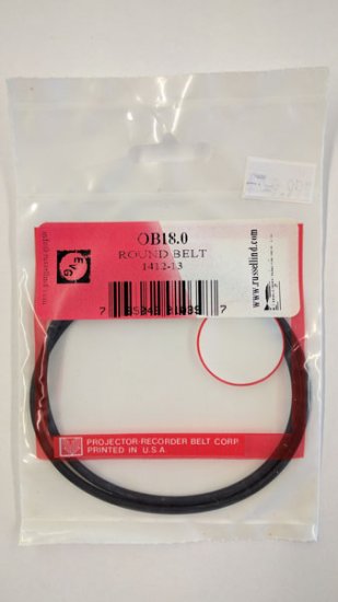 OB18.0 Round Rubber Belt 18.0\" IC, .103\" Cross Section