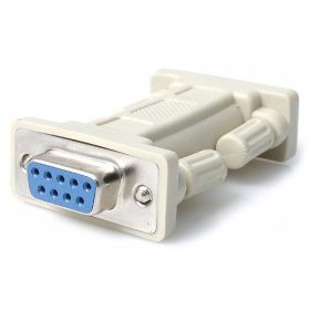 DB9 RS232 Serial Null Modem Adapter - F/F