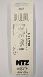 NTE239 Silicon Controlled Switch (SCS)